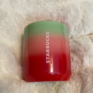 Starbucks ombre hot 8oz cup holiday 2020 Rare New candy Cane